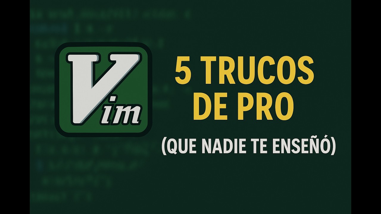Uso de Vim AVANZADO