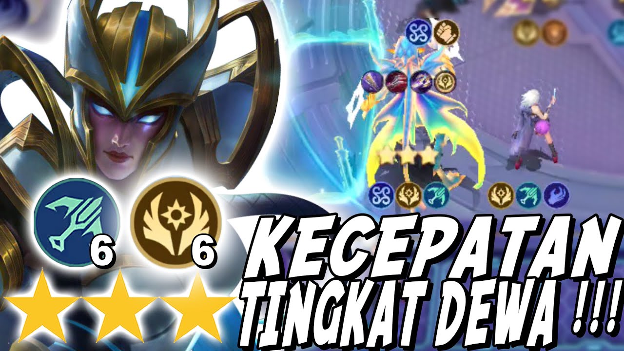 HYPER KARRIE MONIYAN FULL ASPD TITAN MODE !!! SERANGAN KECEPATAN DEWA KILAT !!!