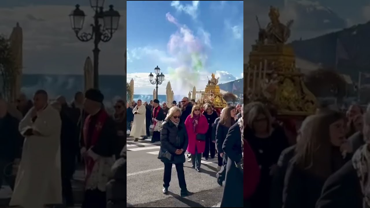 PROCESSIONE SANTA TROFIMENA AMALFI 23 NOVEMBRE 2025