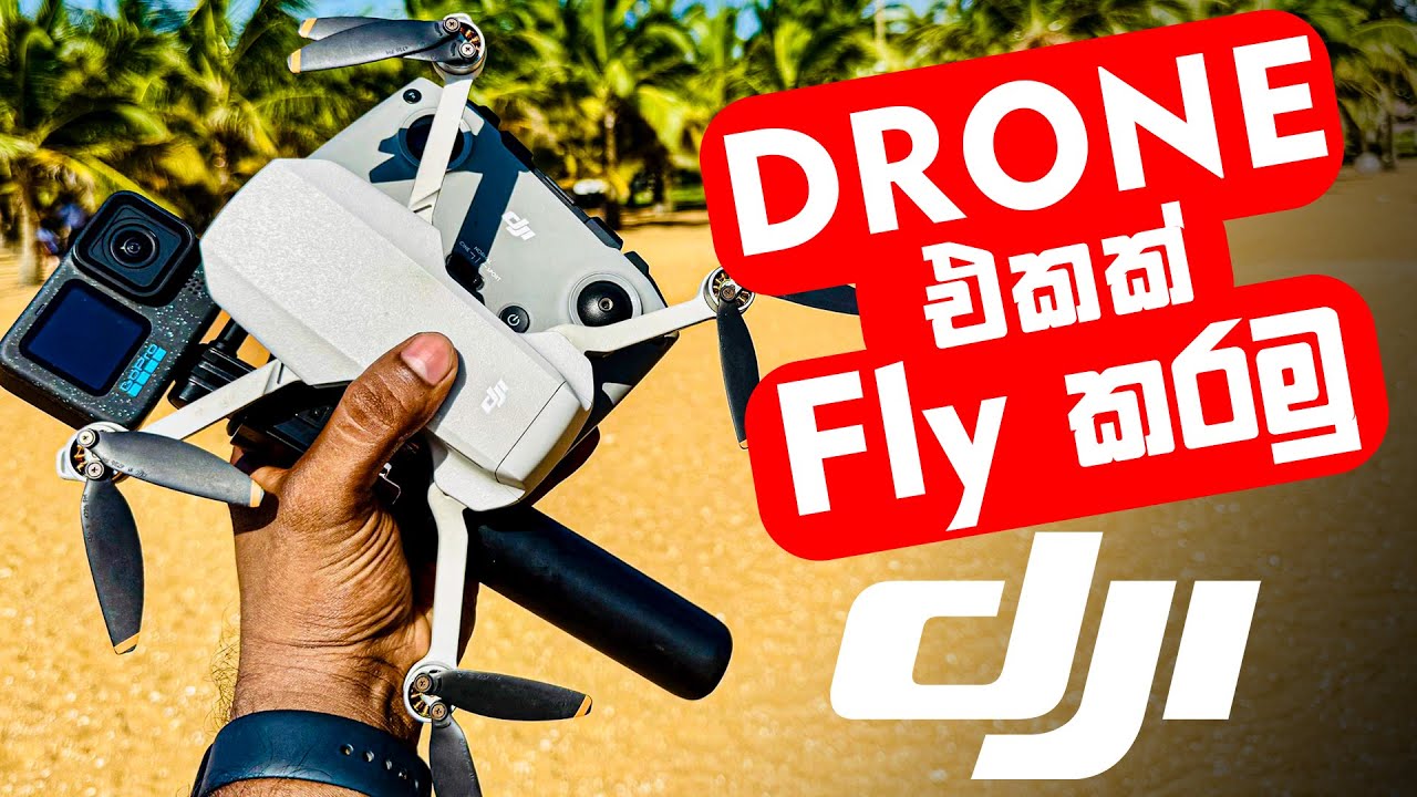 Drone එකක් fly කරමු | Sinhala | DJI MINI 2 | Test Fly