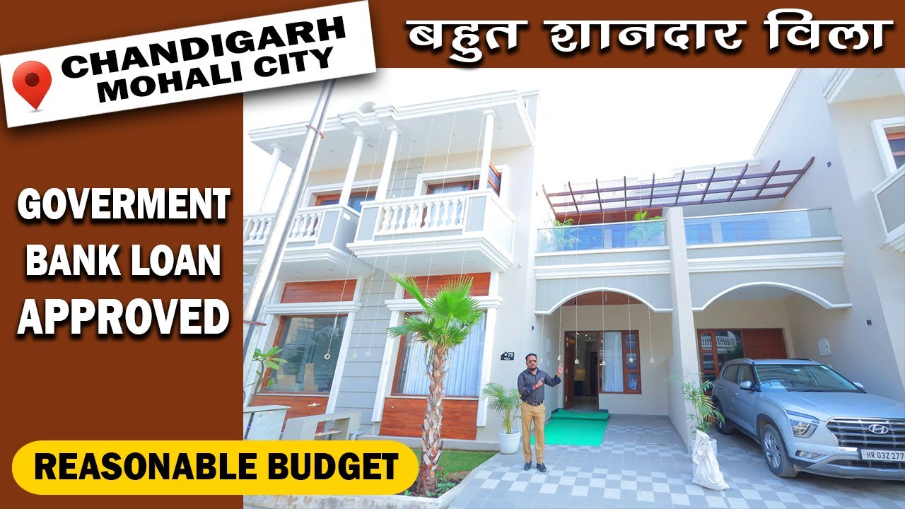 110 Sqr Yards | VILLA IN CHANDIGARH | REGISTRY PROPERTY | GOVERNMENT BANK LOAN APPROVED #chandigarh
