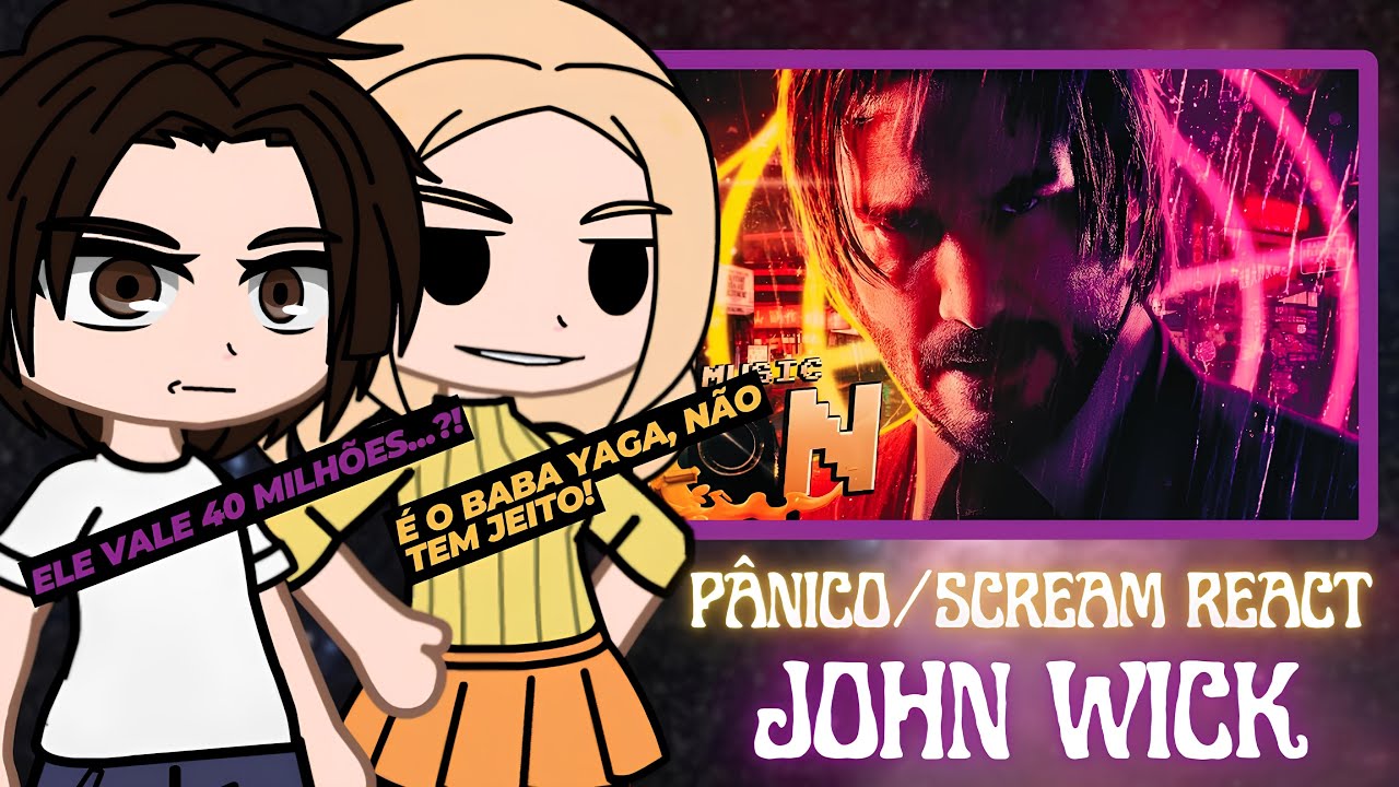 Pânico (Scream) React ao Rap Contra Todo Mundo | John Wick | (Papyrus Da Batata)