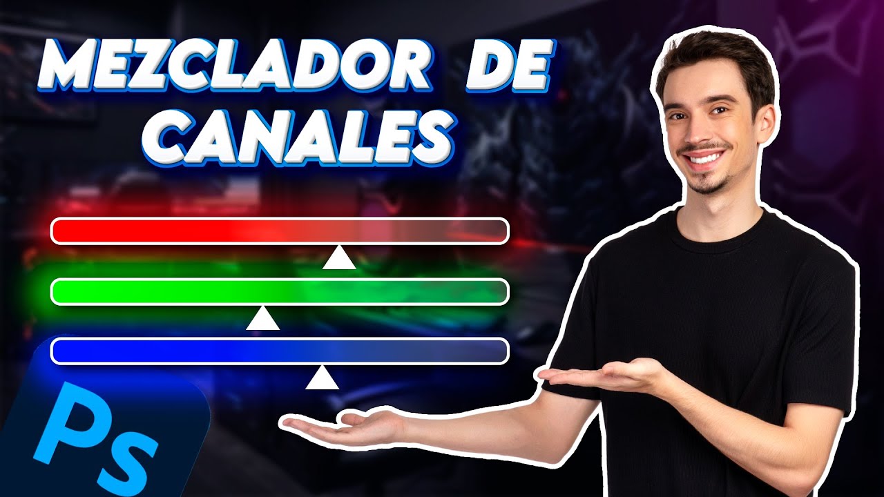 Corrección de Color y Efectos 🔥 MEZCLADOR DE CANALES de Photoshop a DETALLE Adobe PS