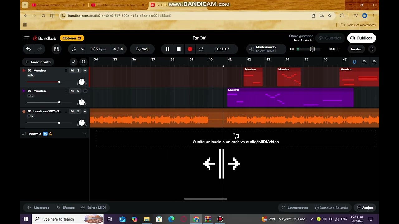 i tryed to use fnf vexation instrumental for a fnf song