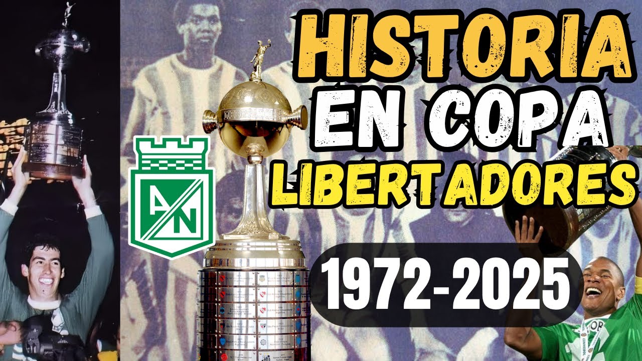 Nunca AVANZÓ de FASE DE GRUPOS hasta 1989 | Historia de Atletico Nacional en Copa Libertadores