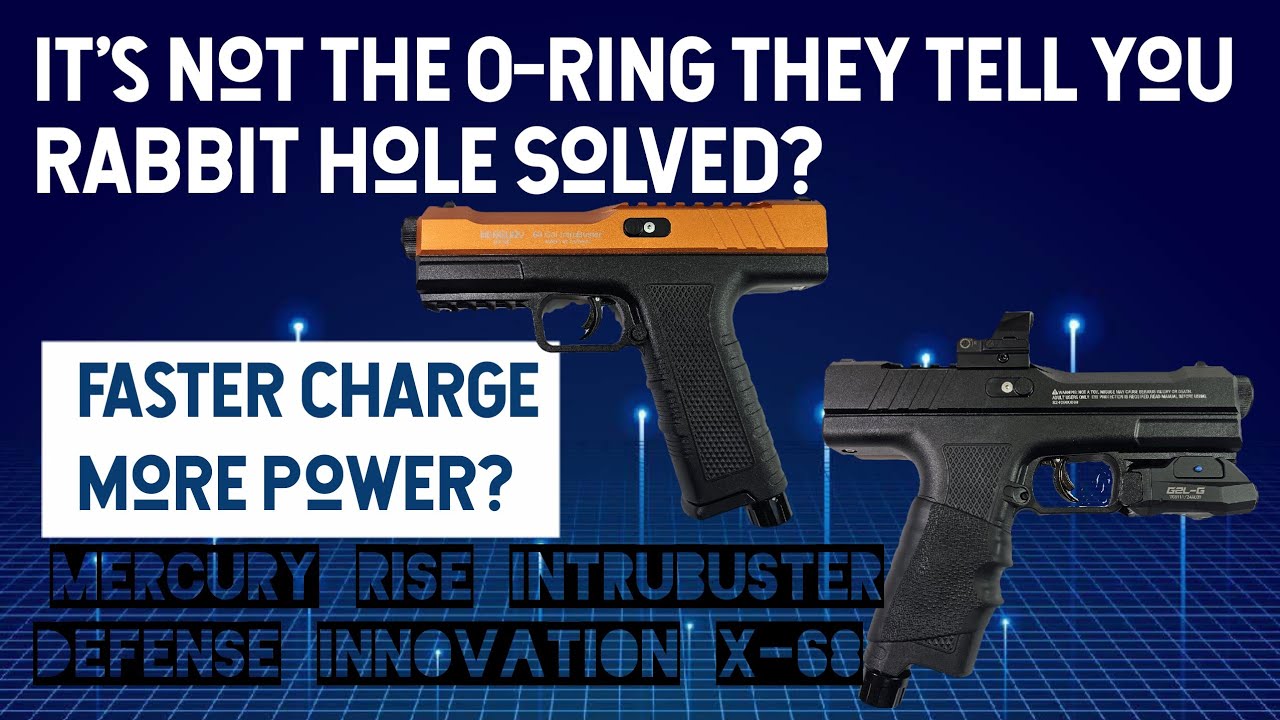 Mercury Rise IntruBuster/Defense Innovation X-68 Pistelle: новое уплотнительное кольцо: более быс...