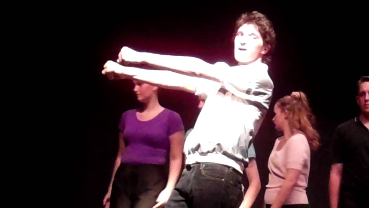 Morgan Seftel as Don Kerr in A Chorus Line French Woods Festival 2016