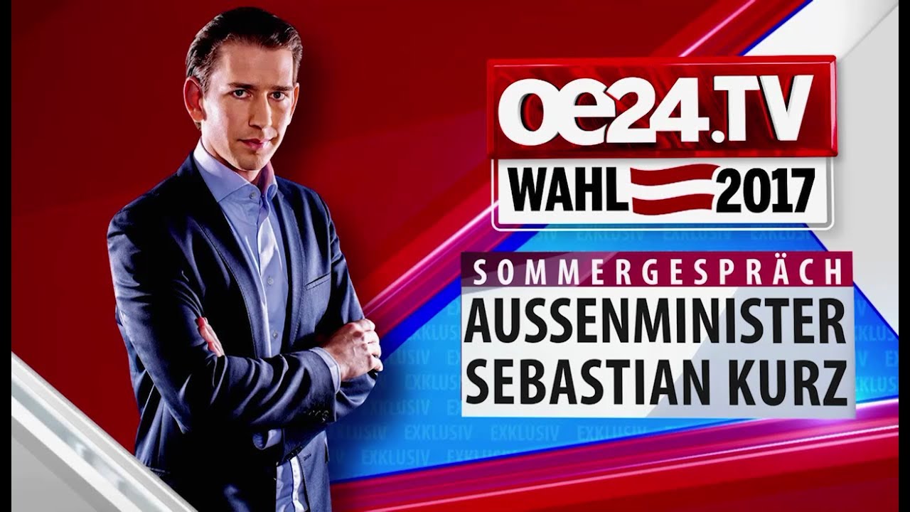 Sebastian Kurz im großen Sommergespräch