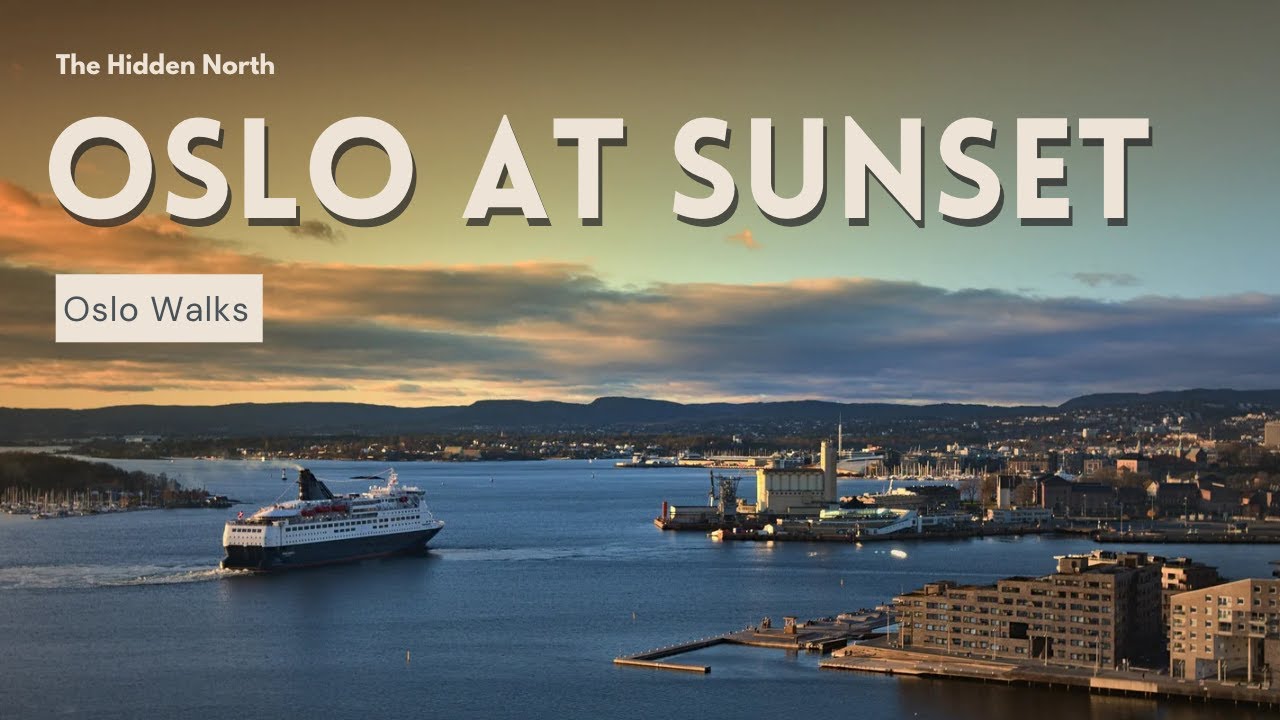Walking to Oslo's Opera House at Sunset | The Hidden North Walks