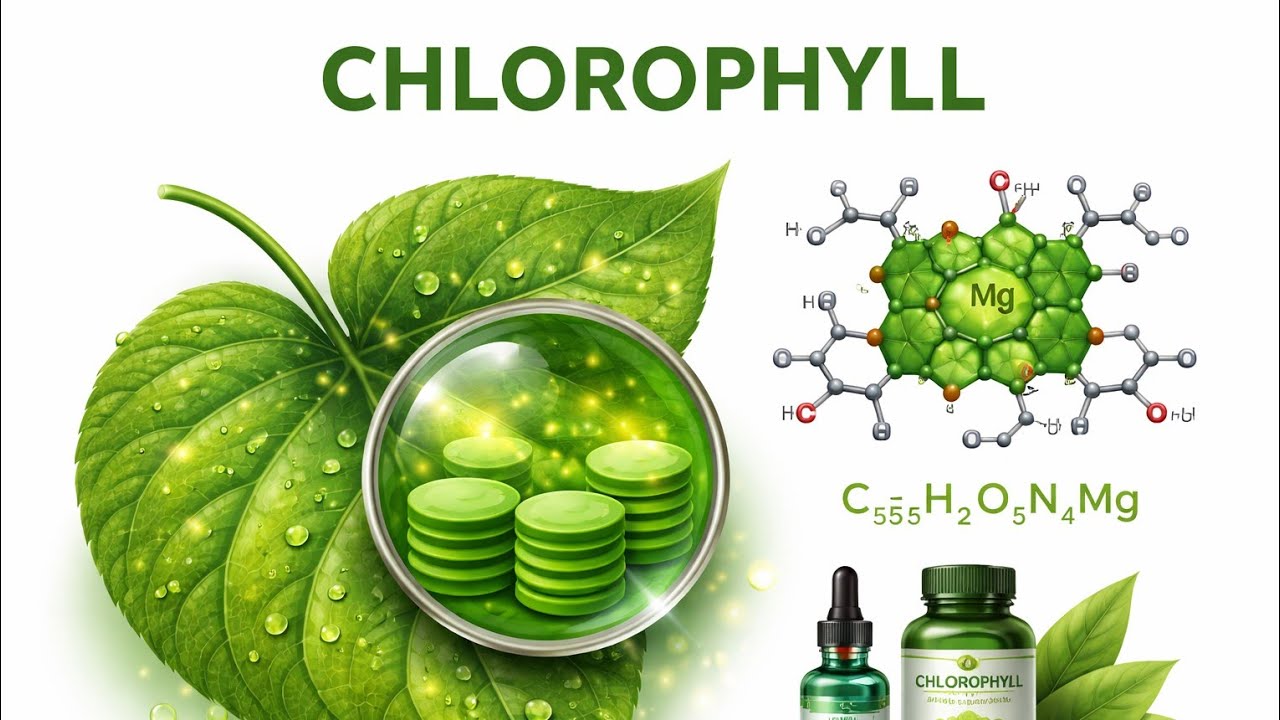 What is the chlorophyll? Describe the photosynthesis?🌞🌳🌴🍃
