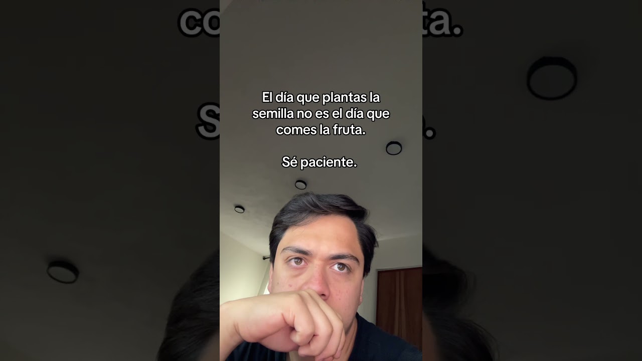 Lo bueno toma tiempo