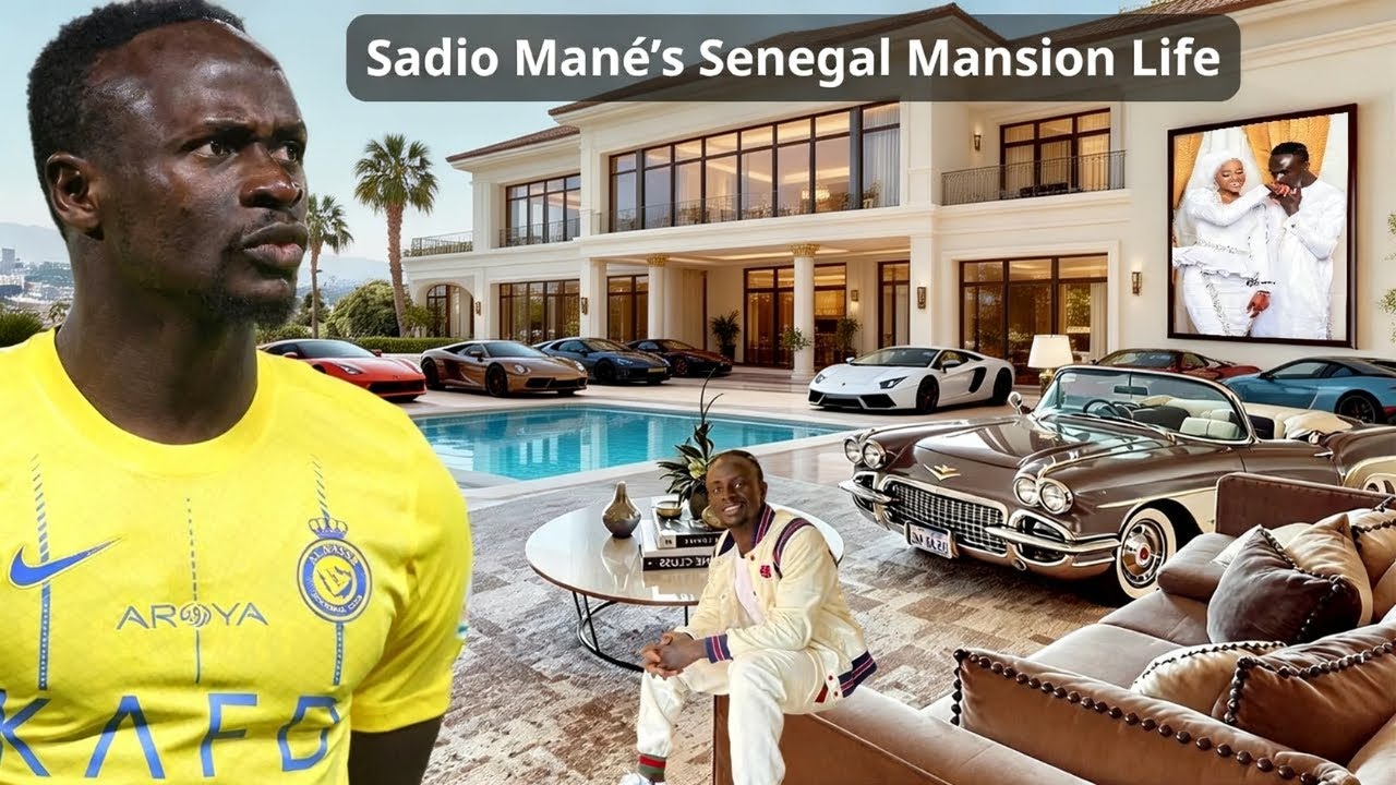 Why does Sadio Mané choose a simple lifestyle despite being very rich?