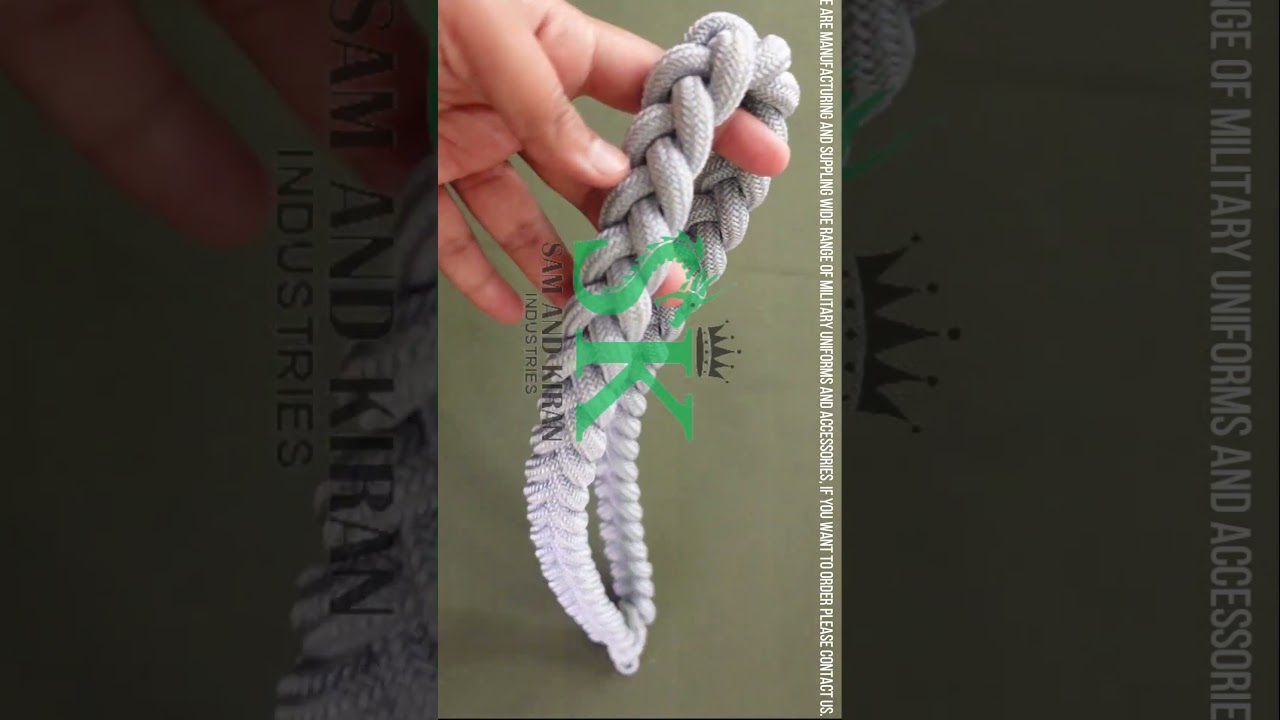Uniform Shoulder Cord, Shoulder Cord Wholesale, Cord Suppliers, Ceremonial Officer Supplier's