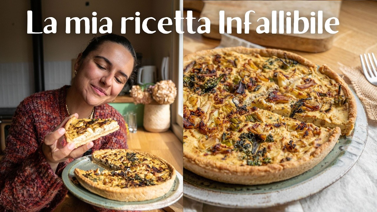 Non COMPRERAI più la PASTA SFOGLIA al Supermercato | Torta Salata fatta in casa | ElefanteVeg
