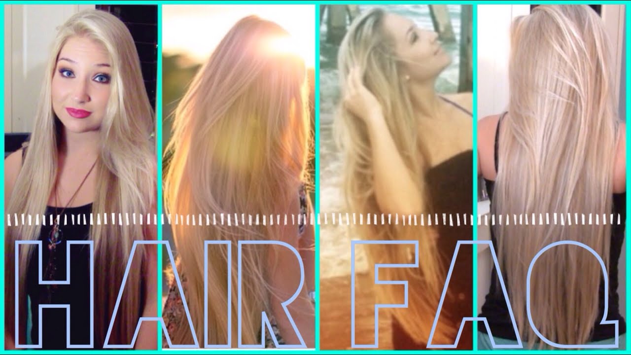 ♔ How I Grow My Hair ♔ | FAQ - Cut, Color, Length, etc.