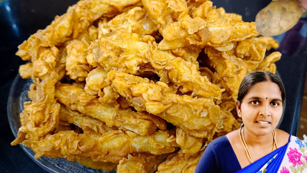🥔மூணு உருளைக்கிழங்கு இருந்தா மட்டும் போதும் கேப்சி சிக்கனை தோத்துப் போகும் 🥔இந்த ஸ்னாக்ஸ்😋👌இருக்கு 💯