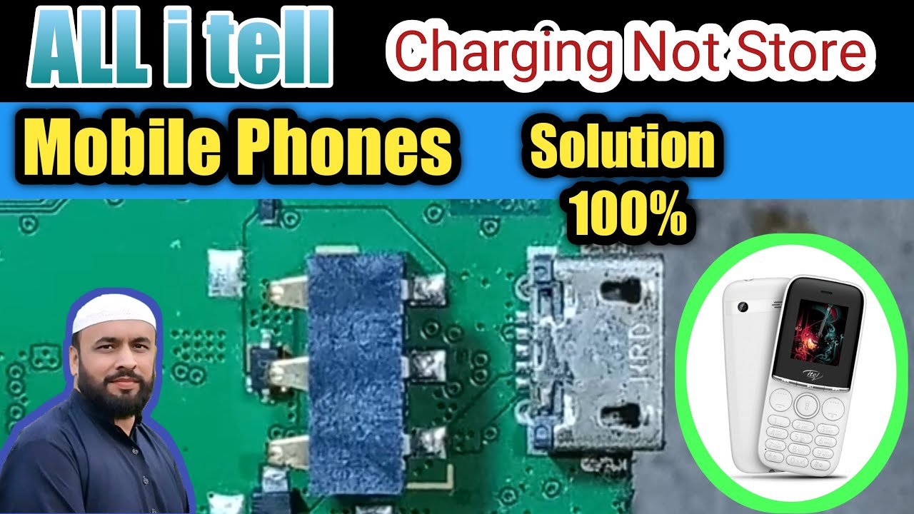 Itel 5092 charging solution | Itel 5092charging not store new method in Urdu | Saad Mobiles Chiniot
