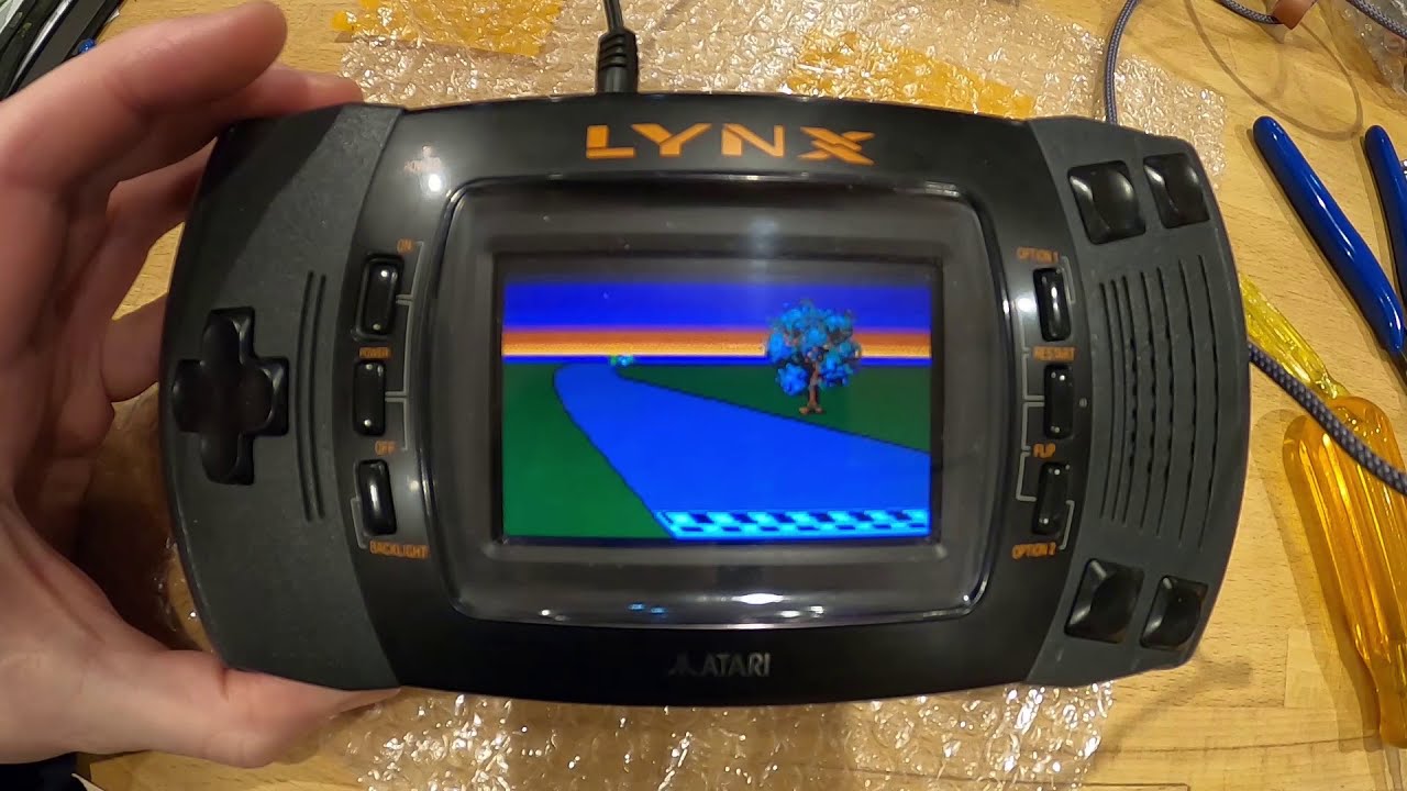 Atari Lynx 2 BennVenn LCD Screen Replacement