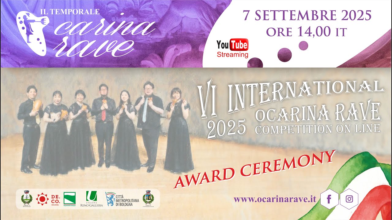 👉 Award Ceremony &ndash; 6th International Ocarina Rave Competition Online 2025