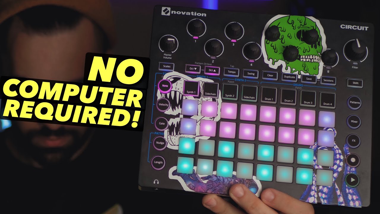 СОЗДАВАЙТЕ РИТМЫ БЕЗ КОМПЬЮТЕРА | Novation Circuit Beat Making