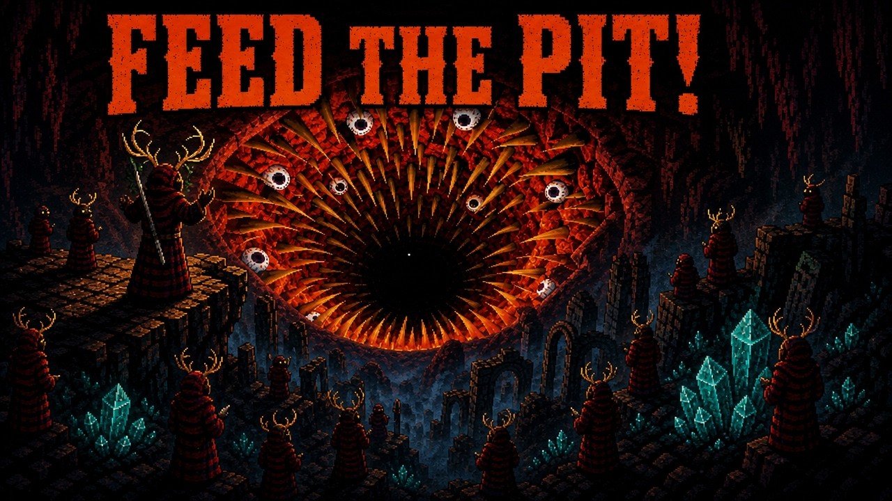 The Spriggan In This Game Made Me Completely Paranoid! | Feed The Pit (No Commentary Gameplay)