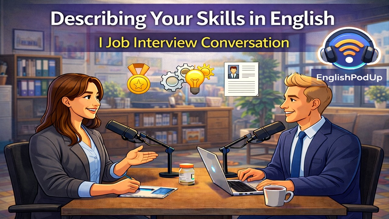Describing Your Skills in English | Job Interview Conversation
