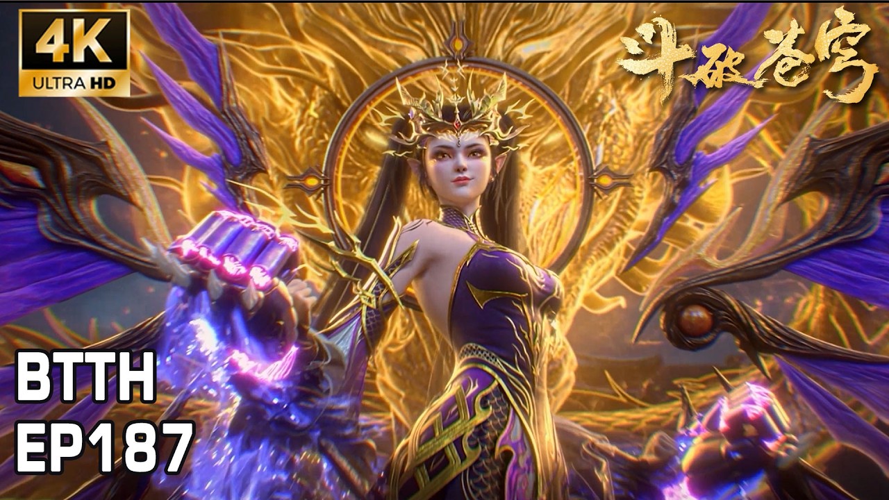 🔥【4K未删减】EP186 紫妍碾压副殿主！灵魂之力蜕变，萧炎问鼎天境大圆满！