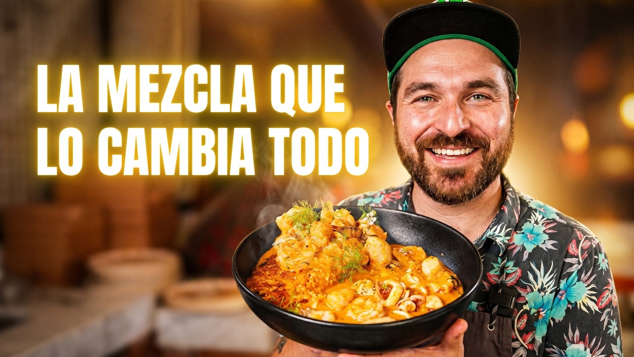 COMO PREPARAR TACU TACU CON PICANTE DE MARISCOS Y FREJOLES EN 45 MINUTOS | GIACOMO BOCCHIO