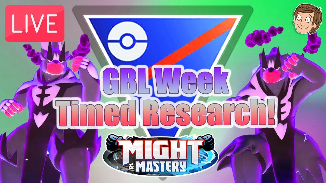 🔴 GO Battle Week Timed Research - Might and Mastery! - Pokémon Go Battle League