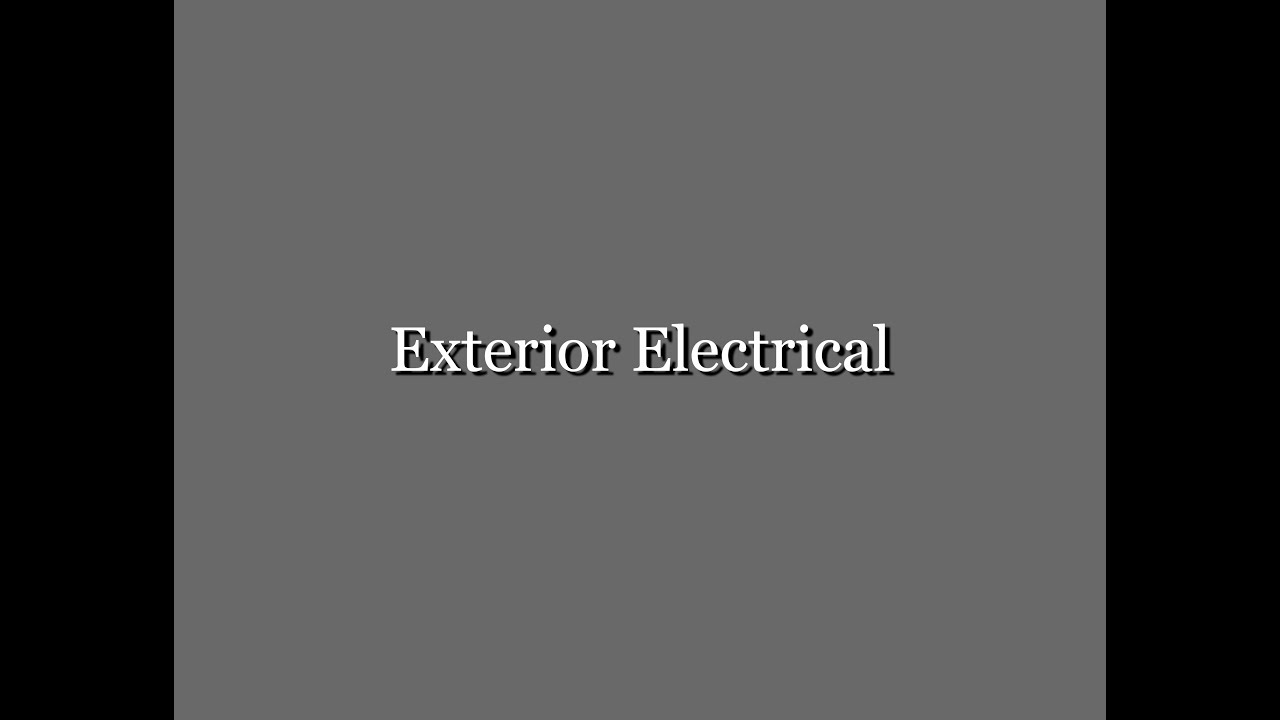 Sumner RV Trailer Walkthrough - Exterior Electrical