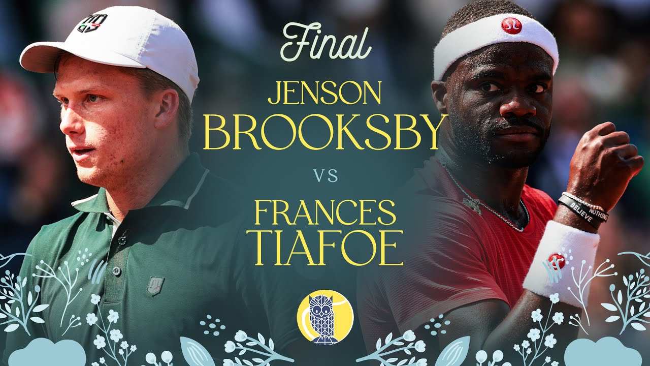 Jenson Brooksby vs Frances Tiafoe | Highlights | 2025 U.S. Clay Final