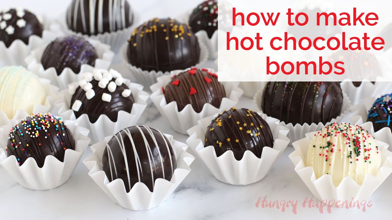 How to Make Hot Chocolate Bombs
