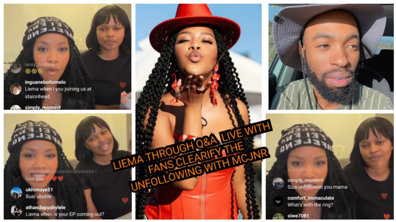 LIEMA AND FANS AS SHE REVEAL ON MC JNR THROUGH Q&A