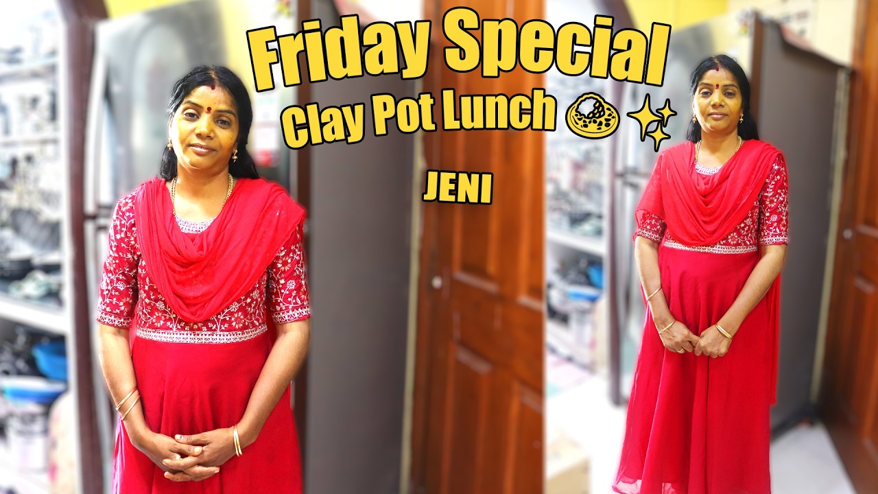 மண்சட்டியில் மனம்வீசும் மதிய உணவு 😍(20-02-2026) Friday Delicious Clay Pot Lunch//JENI