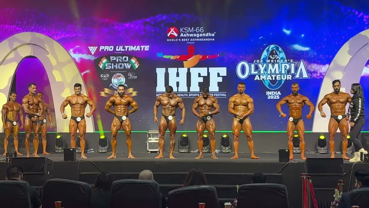 Предварительное судейство по классическому телосложению (Men&rsquo;s Classic Physique, класс B) | IHFF ...
