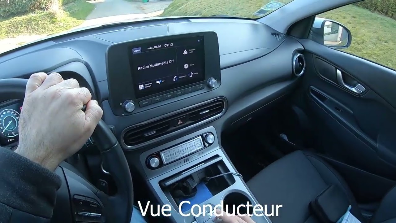 hyundai kona 2021 electrique 64kw intuitive version.
