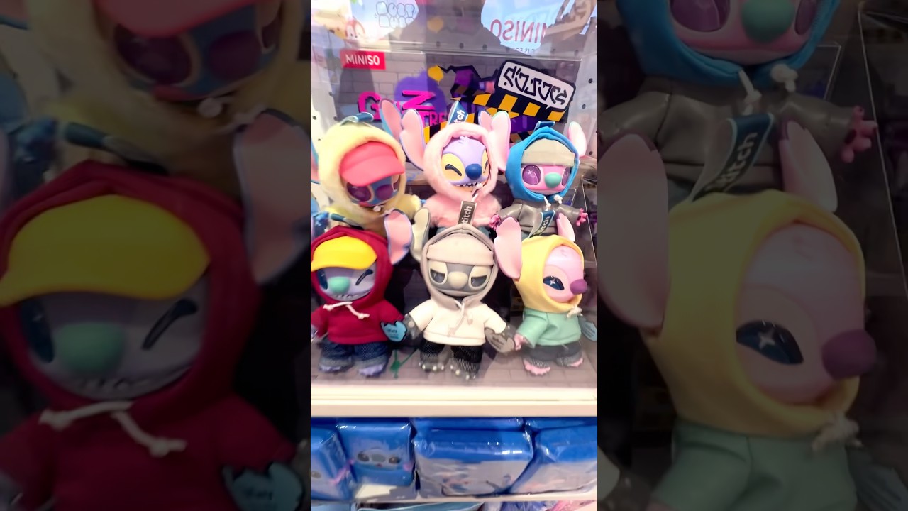 Miniso Disney Stitch GenZ Street #miniso #disneystitch #liloandstitchliveaction