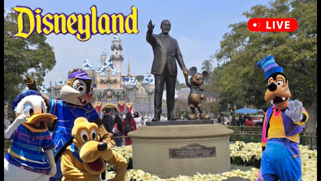 Disneyland Super Saturday Fun Rides Shows  #livestream