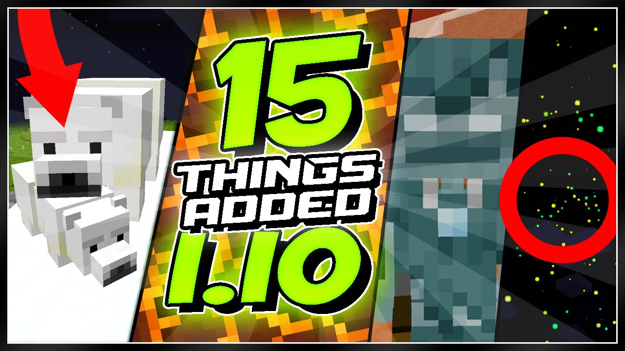 Minecraft 1.10 Update | 15 Features That Will Be Added (NEW 1.10 Snapshot)