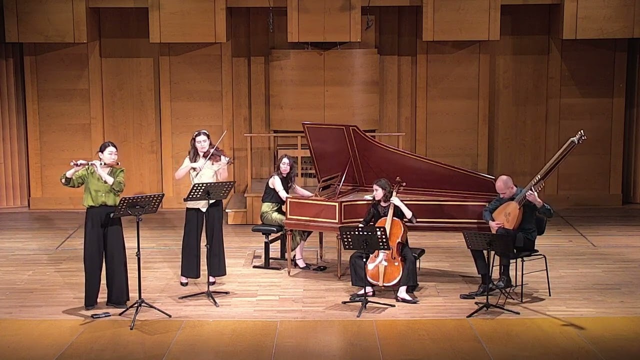 Élisabeth Jacquet de La Guerre (1665–1729)Troisième Sonata en ré majeur