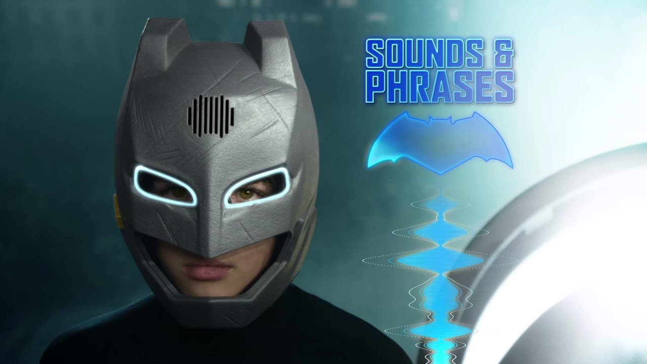 Batman v Superman&trade; Batman&trade; Voice Changer Helmet & Kryptonite Strike Blaster TV Commercial | Mattel