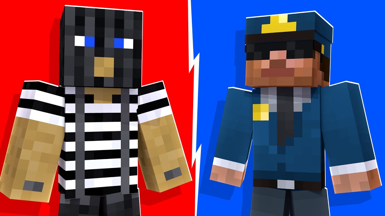 Minecraft - Toilets Are The BEST Hiding Spots in Cops And Robbers | JeromeASF