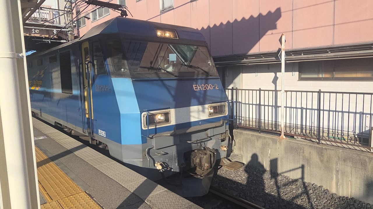 （ブルーサンダー単車）塩尻駅を発車
