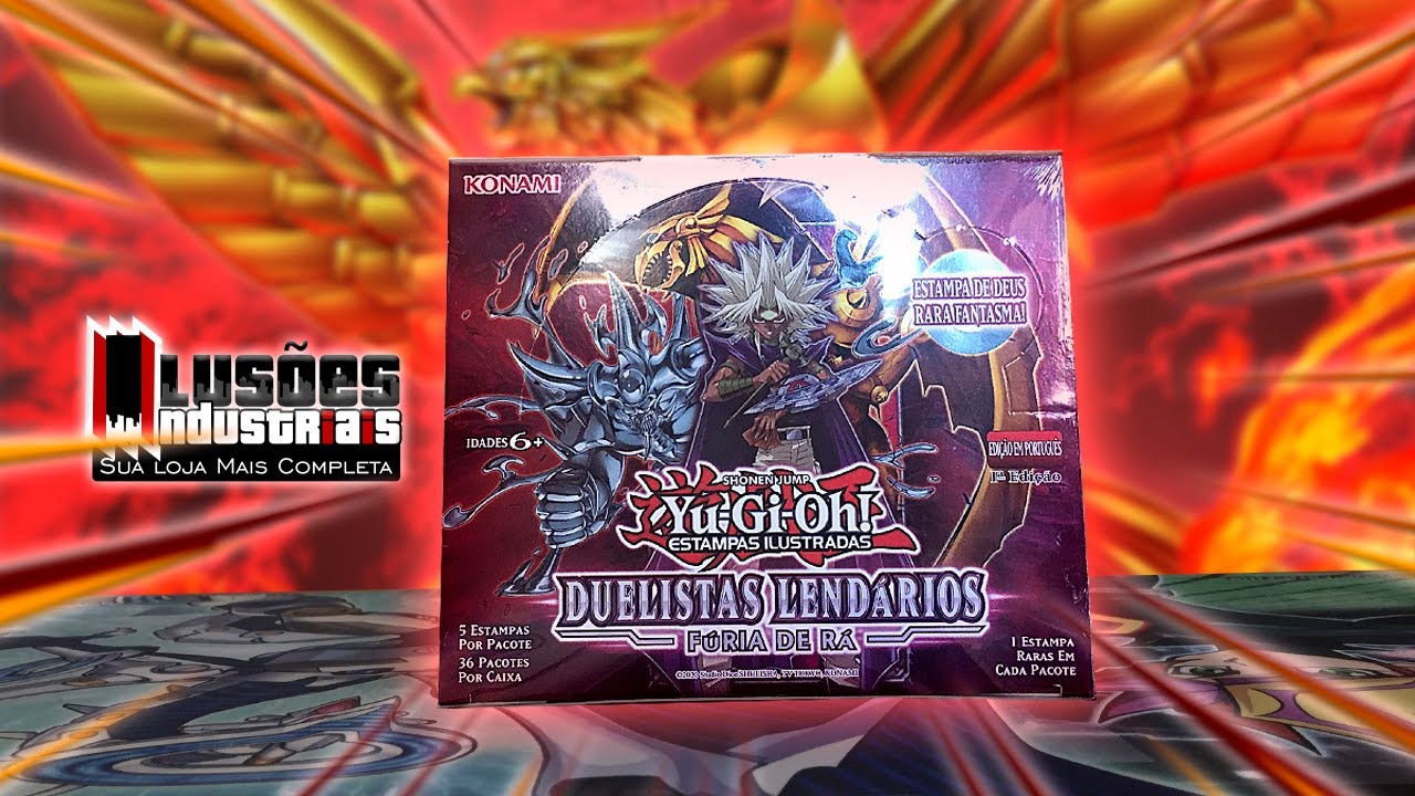 LEGENDARY DUELISTS :: RAGE OF RA (PT-BR) - UNBOXING + SORTEIO 2K INSCRITOS