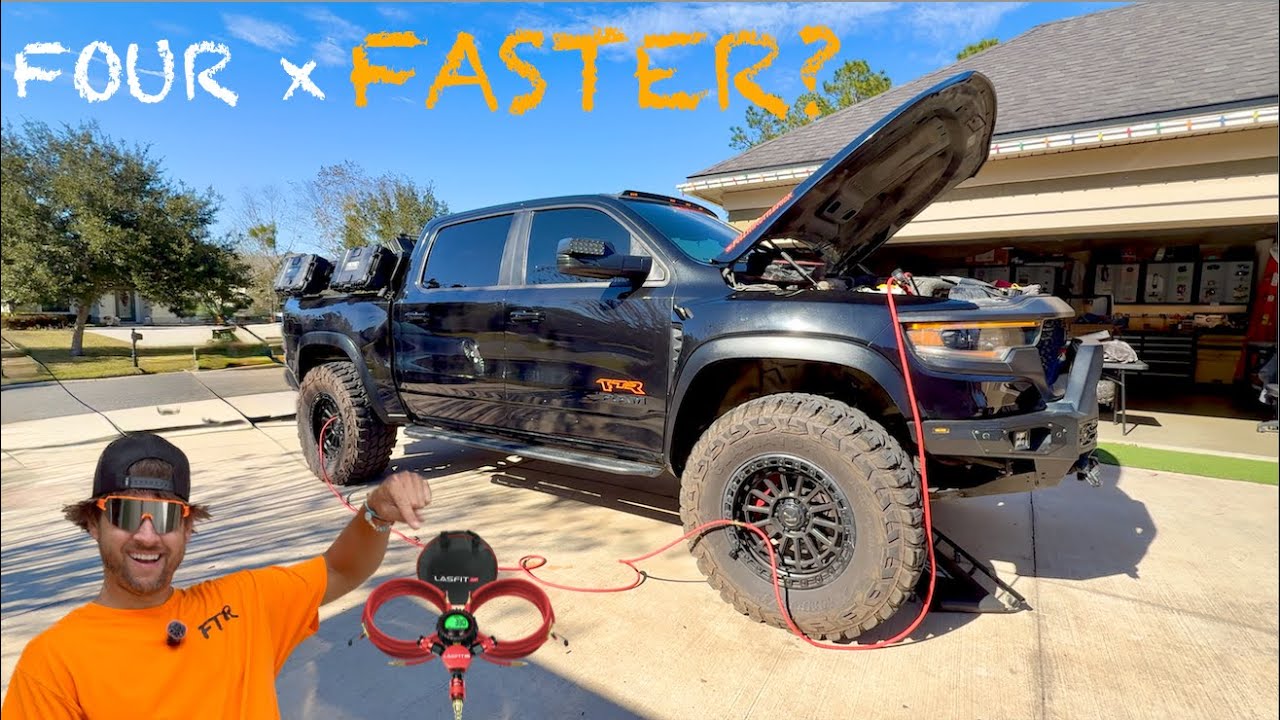 🔥 All-New LASFIT AIR H4 (Four-Way) Tire Inflation System vs. 40