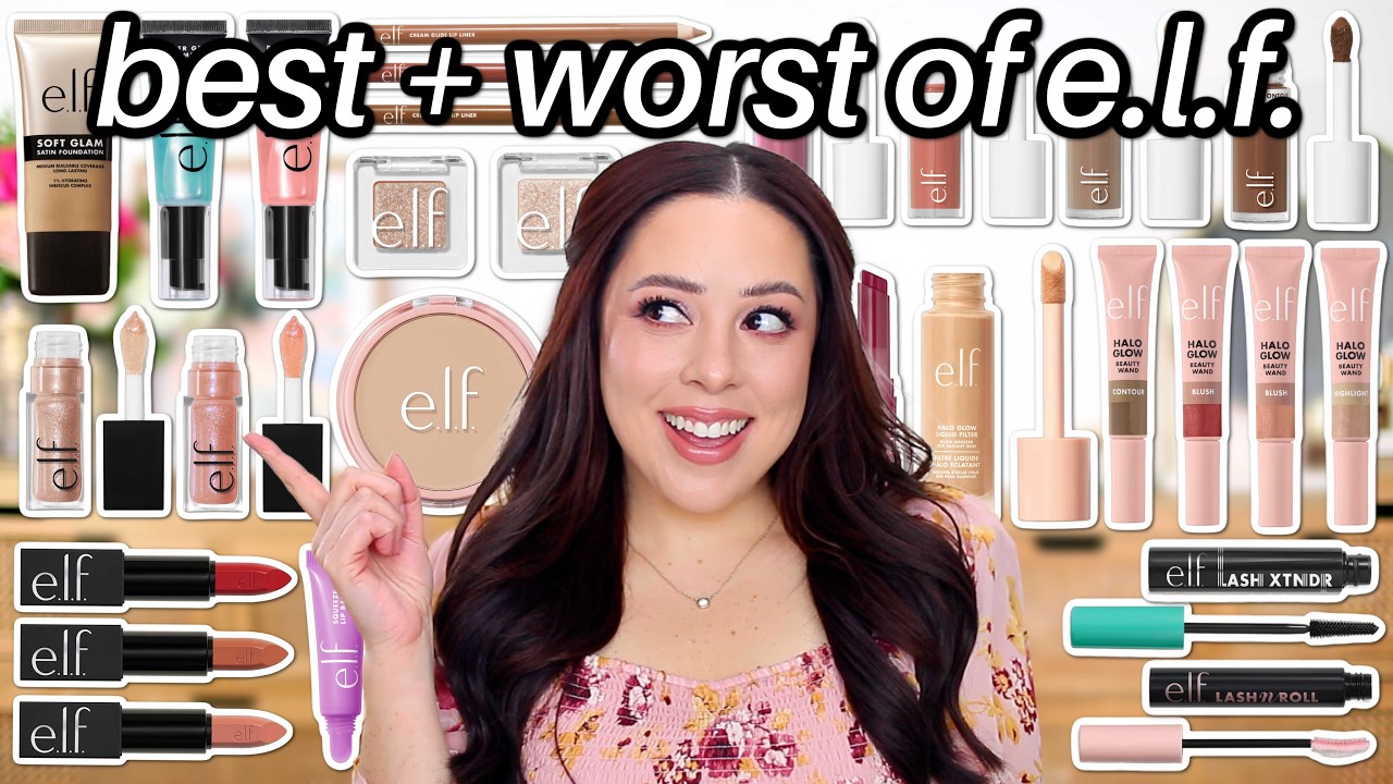 I tried ALL of the VIRAL elf makeup (what’s *truly* worth trying in 2025)