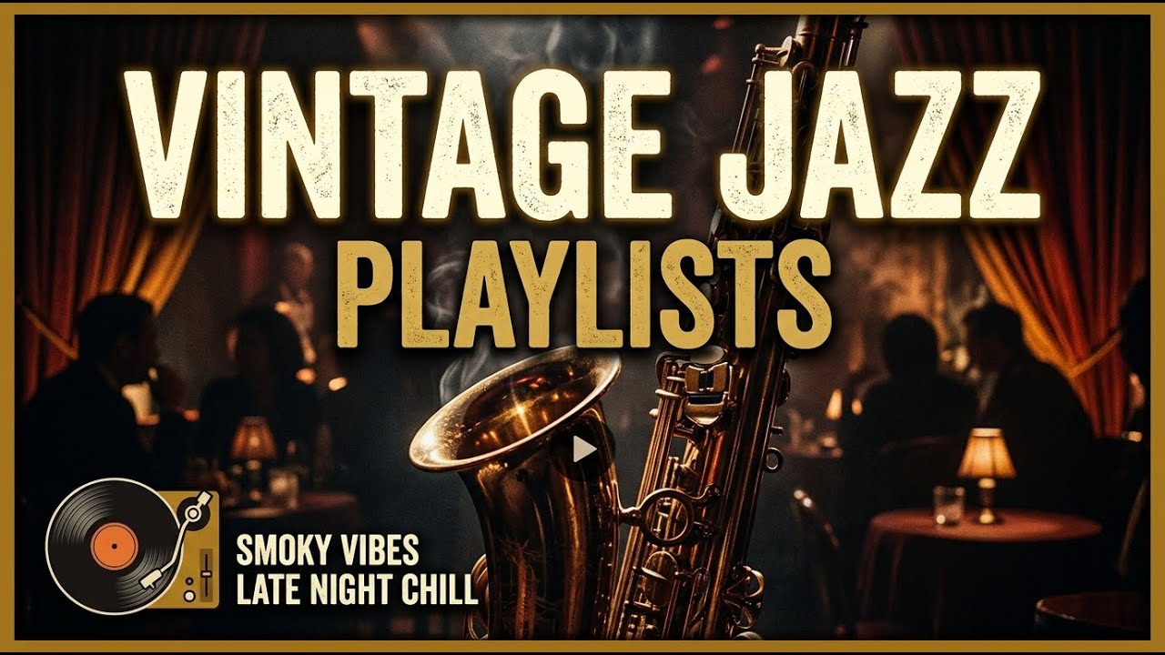 Vintage Jazz 1940년대 🎺 부드러운 스윙이 흐르는 빈티지 playlist cafe