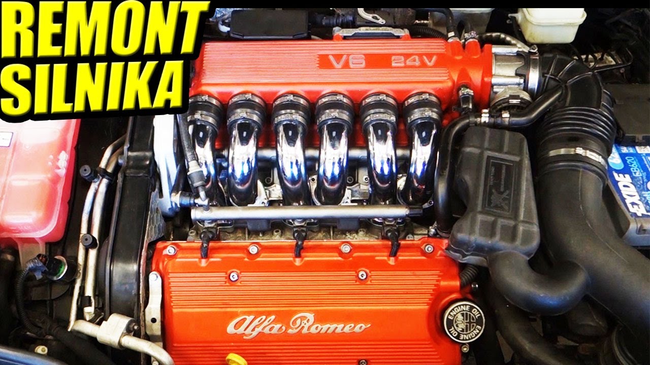 ODBUDOWA SILNIKA ALFA ROMEO BUSSO 3.2 V6. REGENERACJA GŁOWIC, PIERWSZE ODPALENIE I JAZDA.