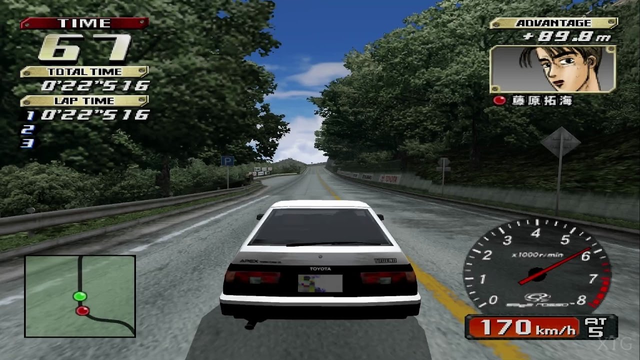 Initial D: Special Stage PS2 Gameplay HD (PCSX2)