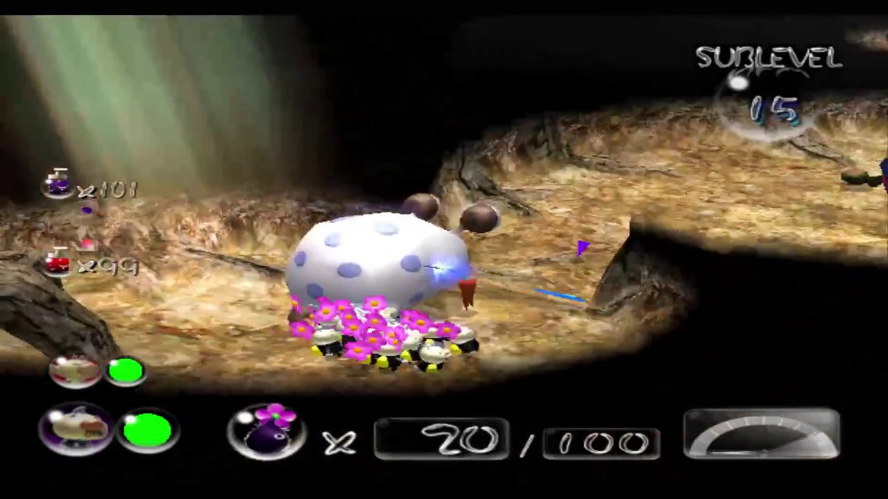 Pikmin 2 unused: Going through caveinfo in Lands of Torture part 2